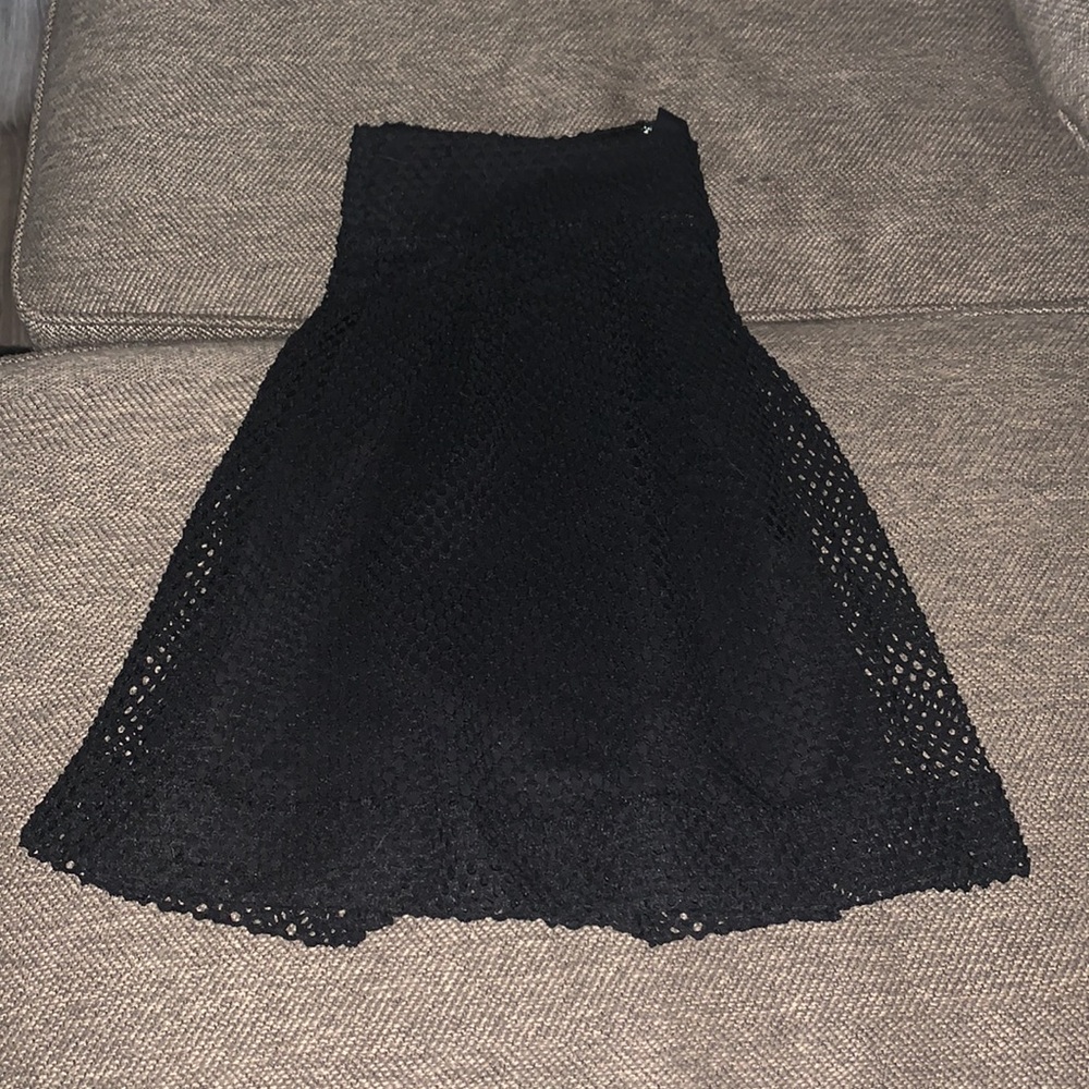 Black mesh skirt 🖤